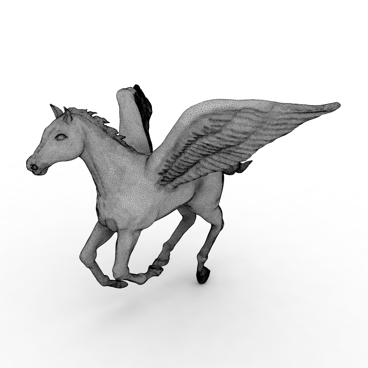 Modèle d'impression 3D Pegasus