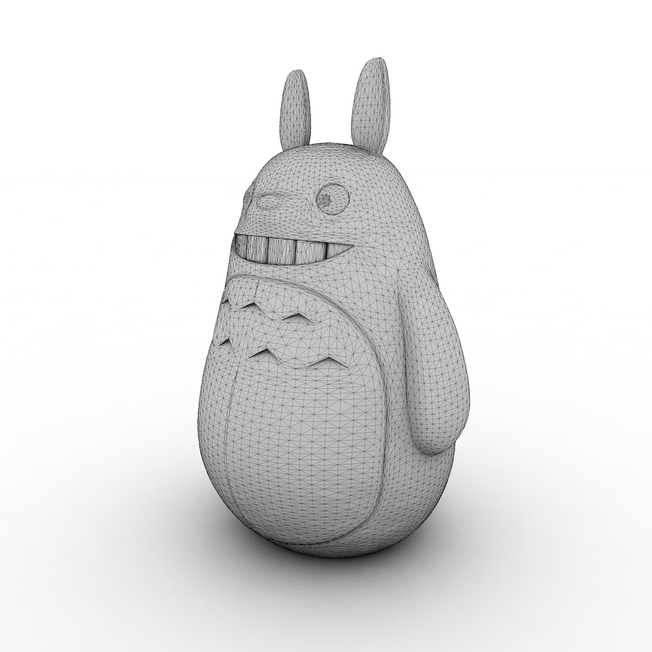 3D model tiskanja Totoro
