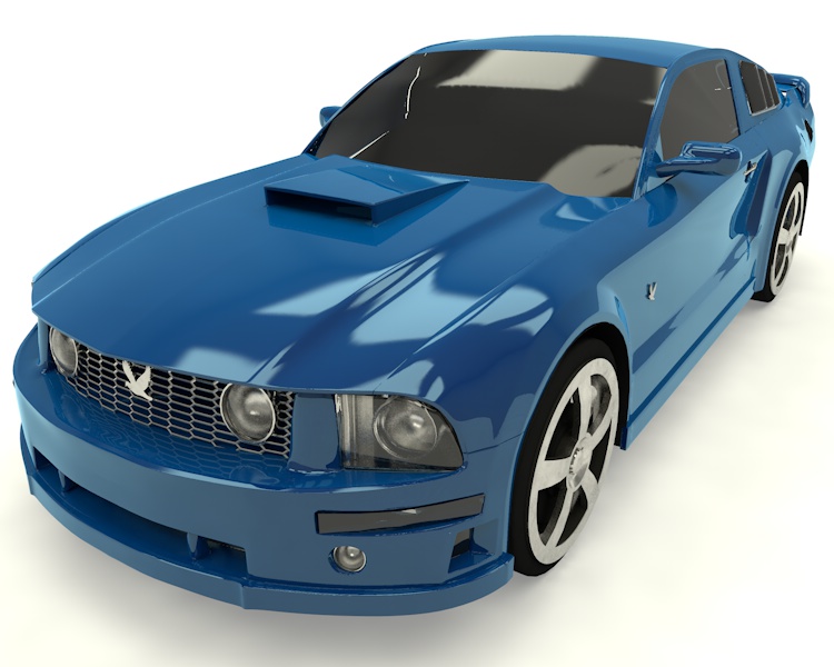 Mustang GT 3d model