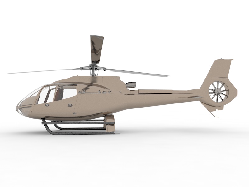 مدل هلیکوپتر 3D