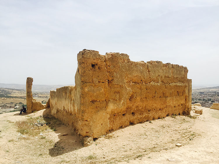 Ruins of the ancient city Morocco Griffith Borj Nord
