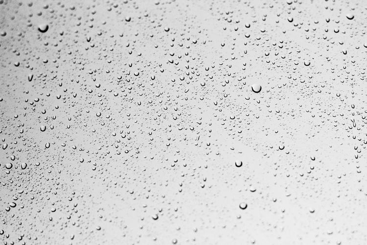 Raindrops Glass car window