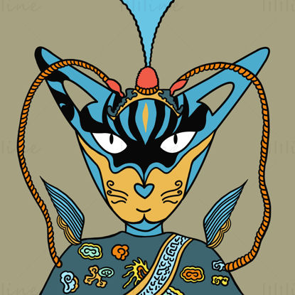 Peking Opera Facebook Avatar - Fog of the Sphinx