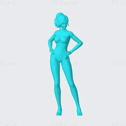 《Kisara bikiniben 》～3D STL fájl