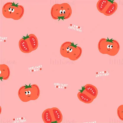Cartoon tomato illustration