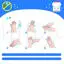 Hand washing and disinfection steps medical vector elements