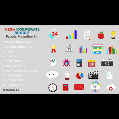 mega corporate bundle people promotion kit