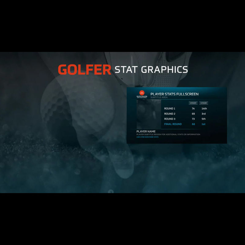 Golf Masters Graphics Package