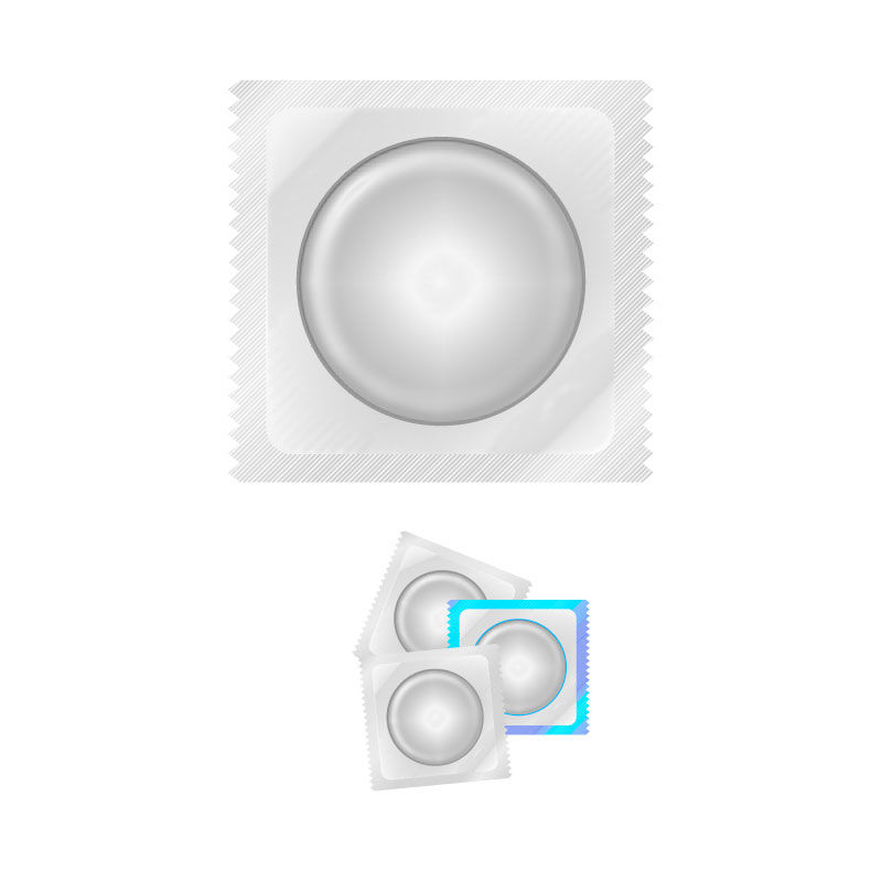 Condom Pack AI Vector
