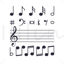 Stave Symbols Icons AI Vector