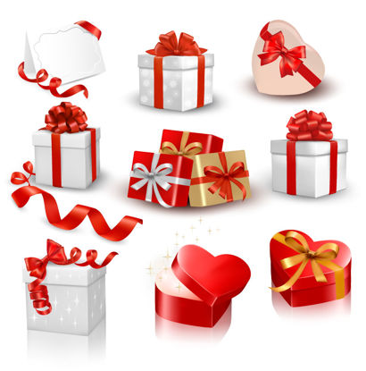 Gift Box Package AI Vector