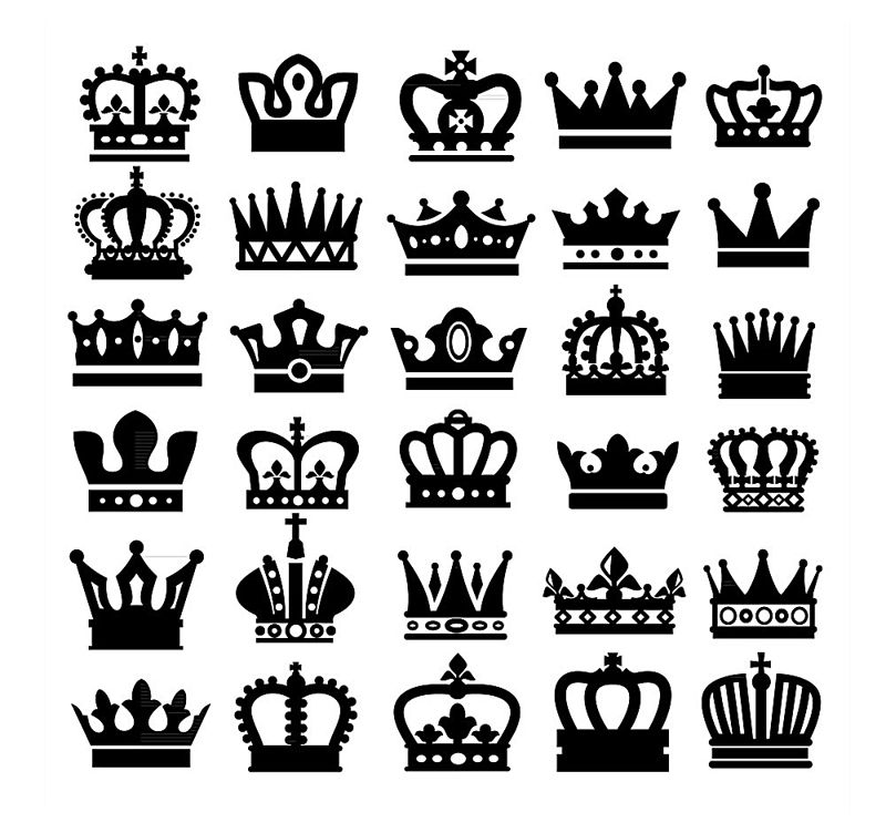 Crowns 1 AI Vector