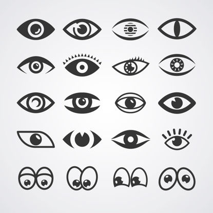 Eyes AI Vector