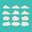 Cloud Collection Graphic AI Vector