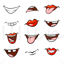 Mouth Emoji AI Vector