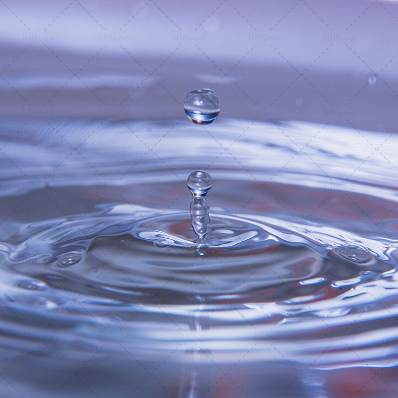 Water drop freeze frame