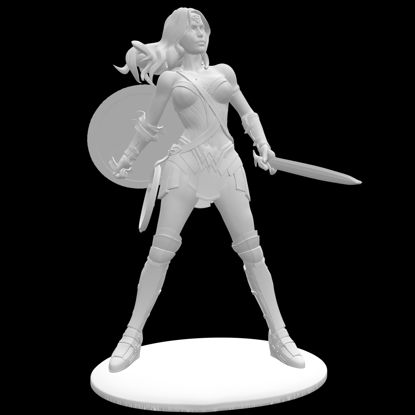 Wonder Woman 3d printing model