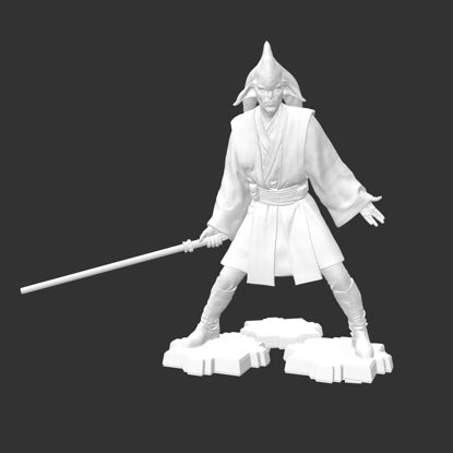 Modelo de impresión 3d Jedi