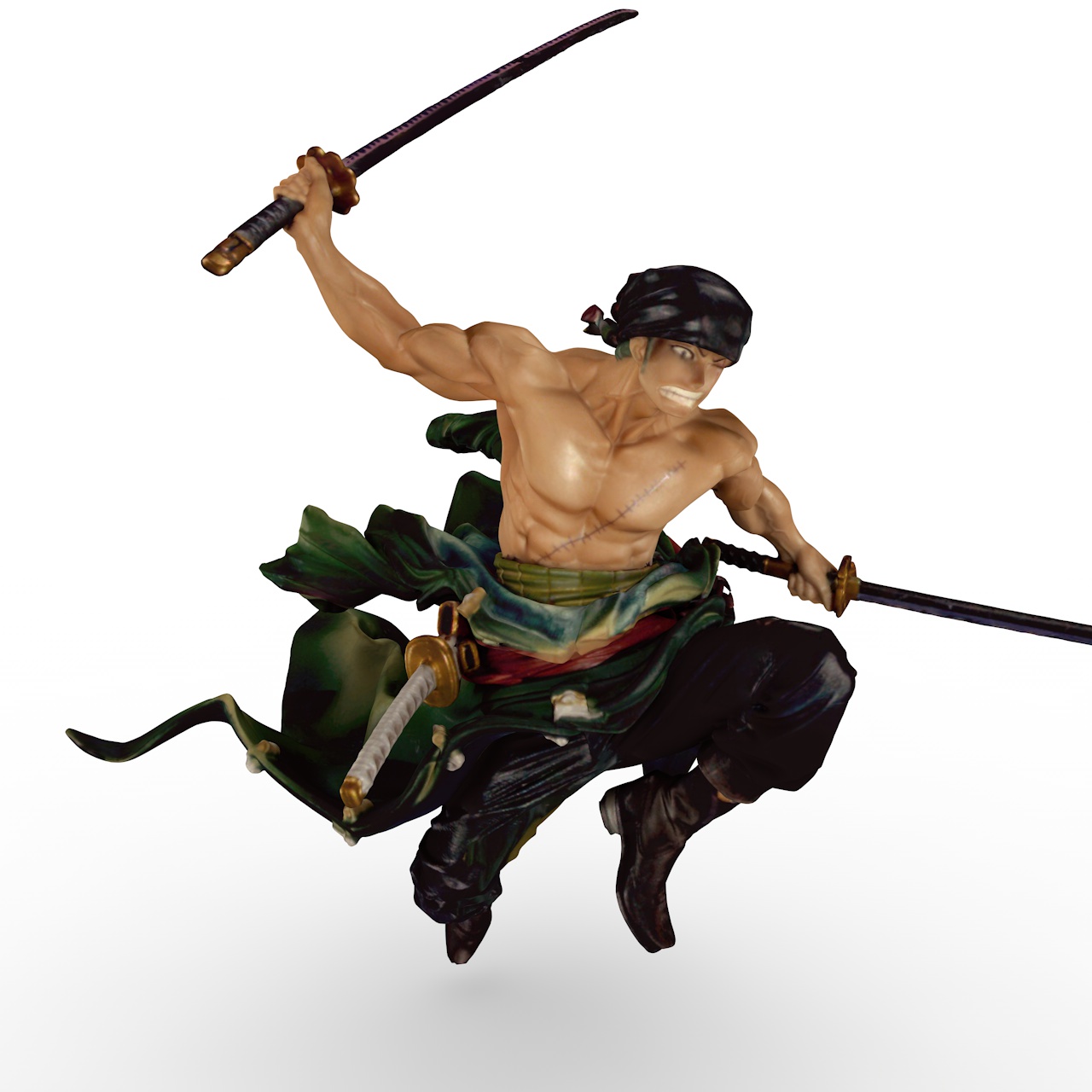 One piece zoro 3d model