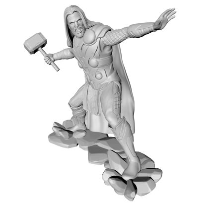 Thor God of Thunder 3d printing model