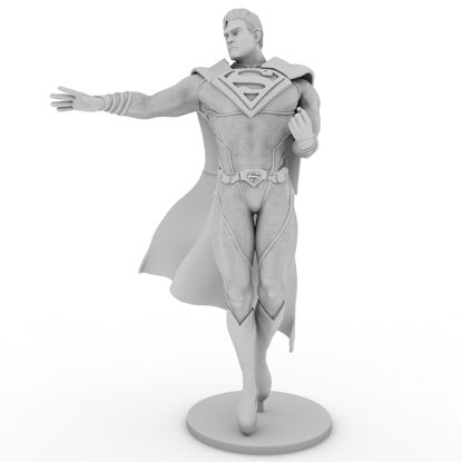Superman 3d printing model
