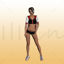Small Pretty Waist Girl 3D Model Woman 0017