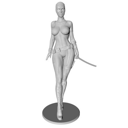 Lady Deadpool 3d printing model