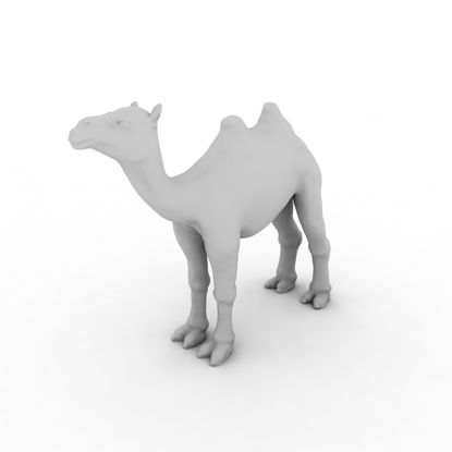 Верблюд 3d модель для печати