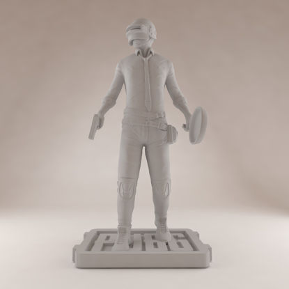 PUBG Figuur 3D-printmodel