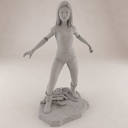 معركة الملاك Alita نموذج الطباعة 3D