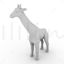 Giraffe 3d printing model