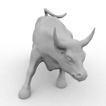 Bull 3d printing model
