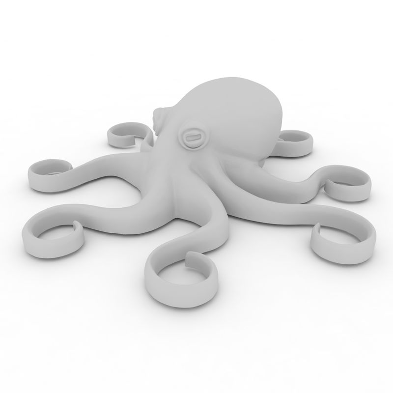 Octopus 3d printing model