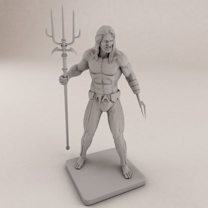Aquaman 3D-Druckmodell