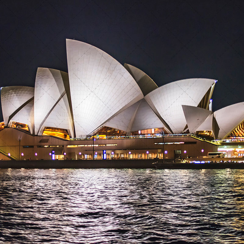 Sydney Opera House night view