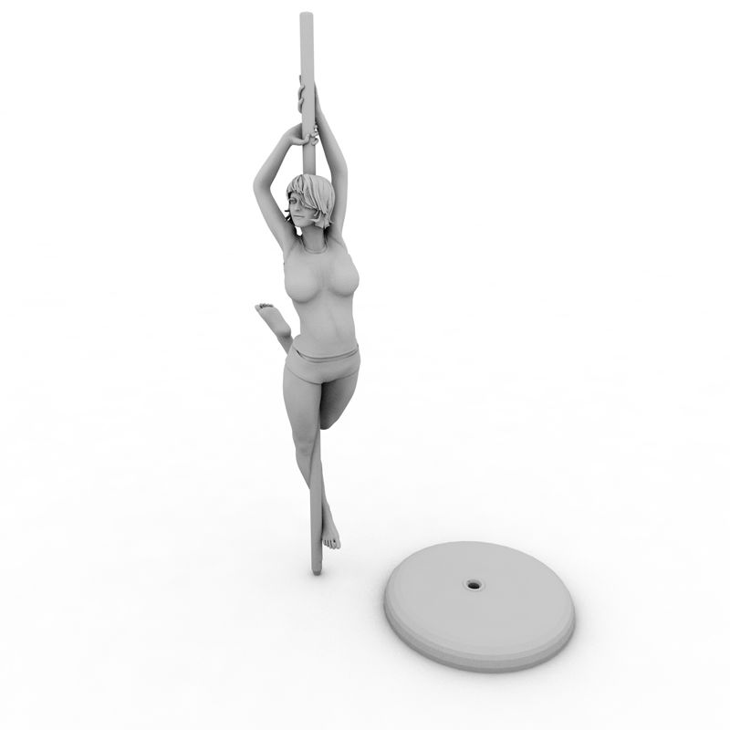 Modèle d'impression 3D Pole Dance