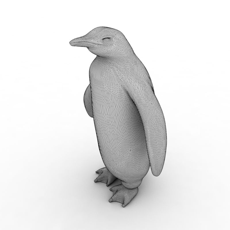 البطريق نموذج الطباعة 3D