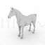 Horse 3d printing model