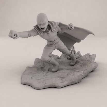 Saitama From One Punch Man 3D-printmodel