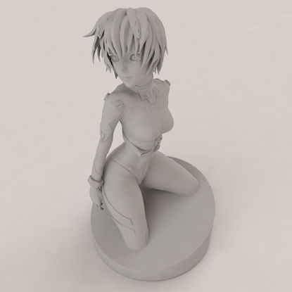 Rei Ayanami Sculpt 3d модель для печати