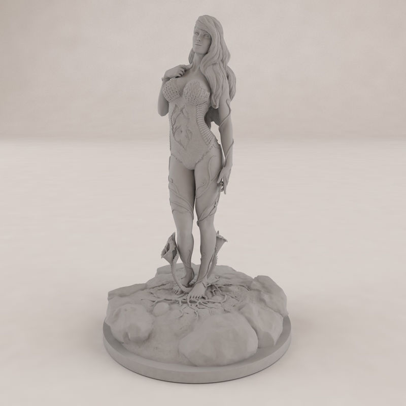 Poison Ivy 3d-utskriftsmodell