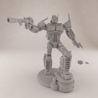 3D model tiskanja Optimus Prime