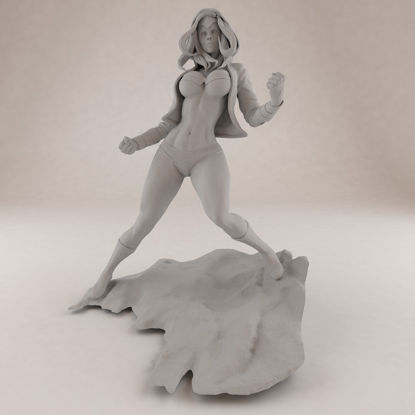 Modelo de impressão 3D MS Marvel