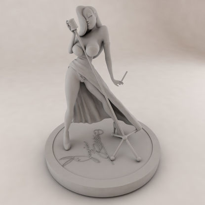 Jessica Rabbit 3D-afdrukmodel
