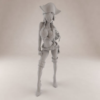 Boa Hancock 3D-Druckmodell