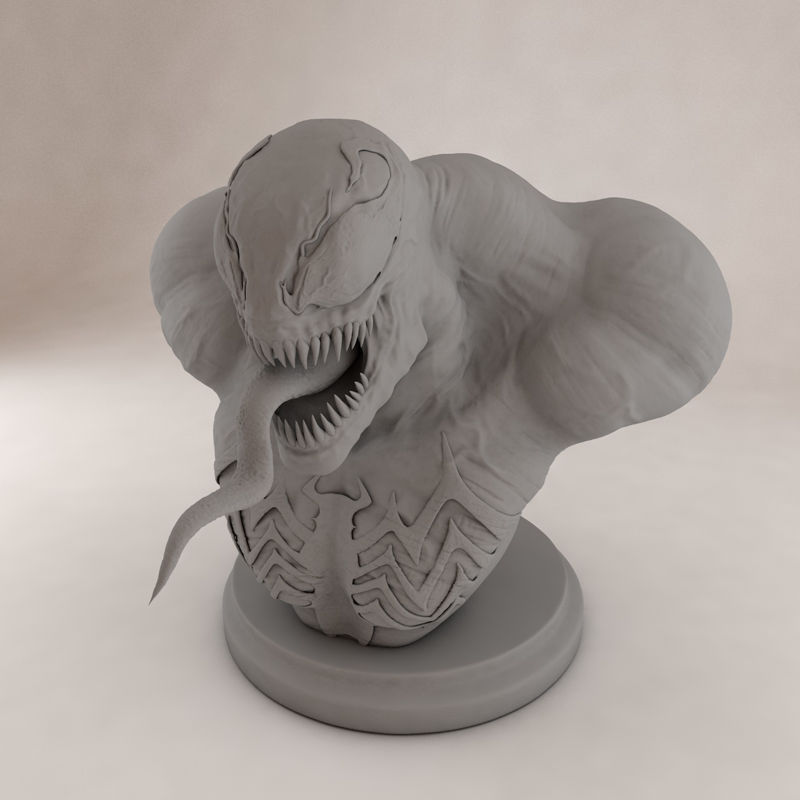 السم تمثال نموذج الطباعة 3D