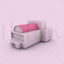 Cartoon house 3d model