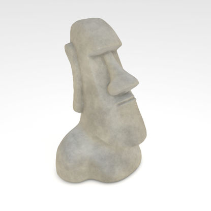 Moai 3d print model