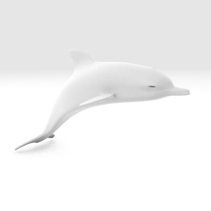 Delfin 3D nyomtatási modell