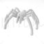 Cute cartoon spider 3d print model